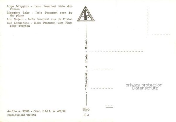 Isola Pescatori Veduta aerea – Bild 2