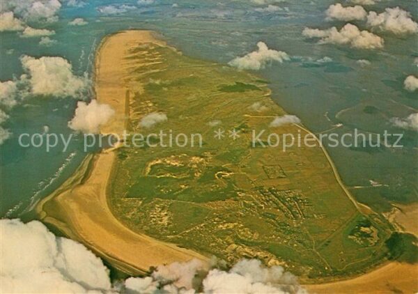 Schiermonnikoog Fliegeraufnahme