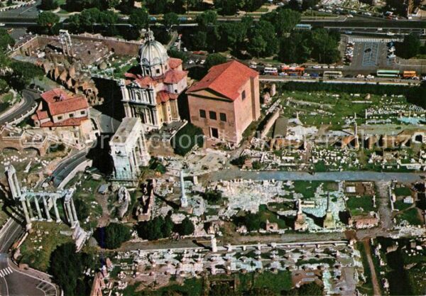 Roma Rom Veduta aerea del Foro Romano Römischer