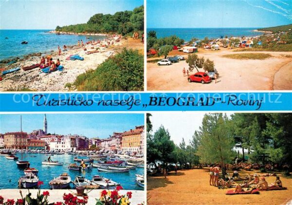 Rovinj Istrien Turisticko naselje Beograd Strand Campi