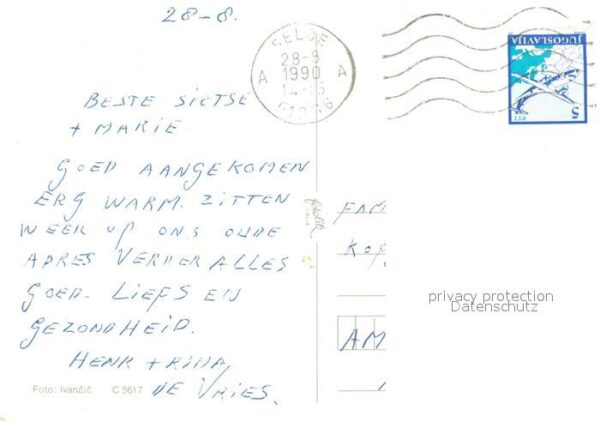 Selce Crikvenica Hotel am Hafen Fliegeraufnahme – Bild 2