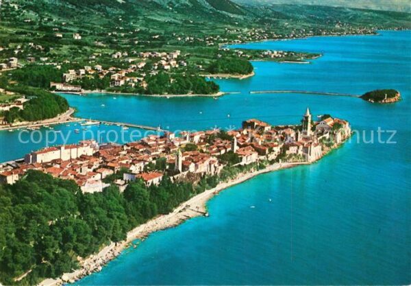 Rab Croatia Fliegeraufnahme