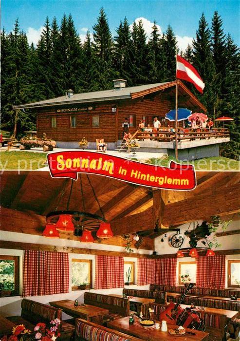Hinterglemm Saalbach Jausenstation Sonnalm