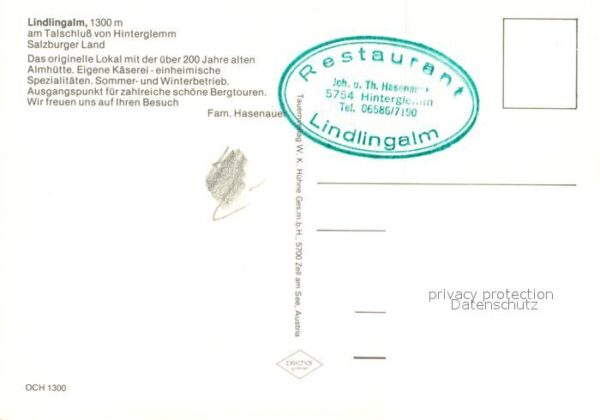 Hinterglemm Saalbach Lindlingalm Almhütte Landschaftspanoram – Bild 2