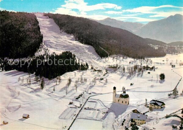 Seefeld Tirol Slalomhang mit Sessellift Gschwandkopf