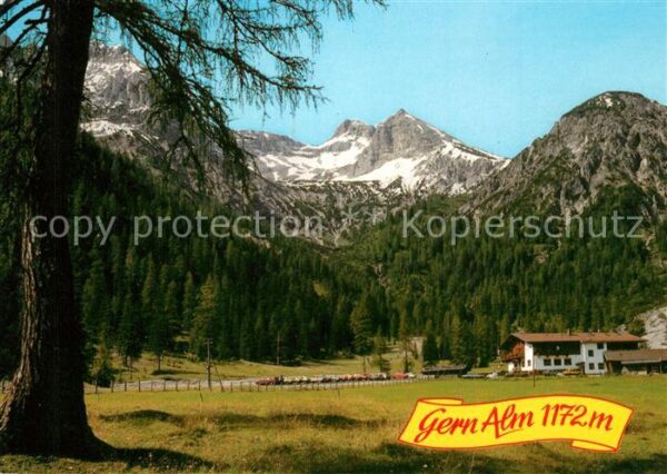 Pertisau Achensee Alpengasthof Gernalm Karwendelgebirge
