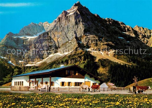 Eng Alm Rasthütte Karwendelgebirge