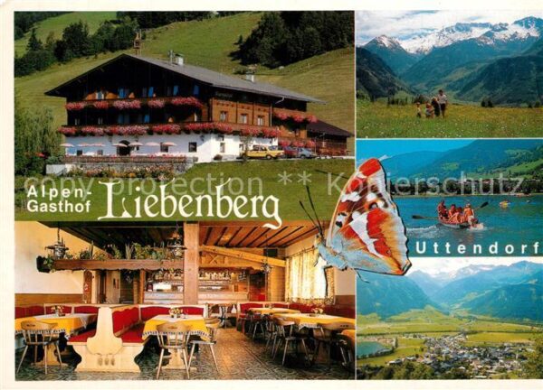 Uttendorf Salzburg Alpengasthof Liebenberg Landschaftspano