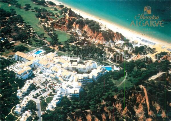 Albufeira Sheraton Hotel Algarve Fliegeraufnahme