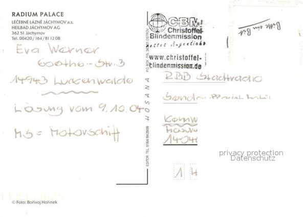 Jachymov Radium Palace – Bild 2