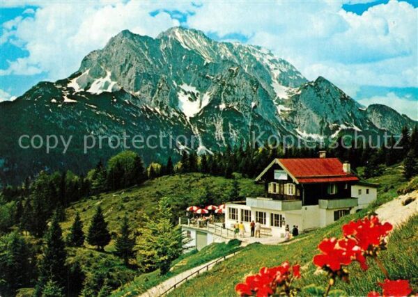 Mittenwald Bayern Kranzberghaus Wettersteingebirge Huber