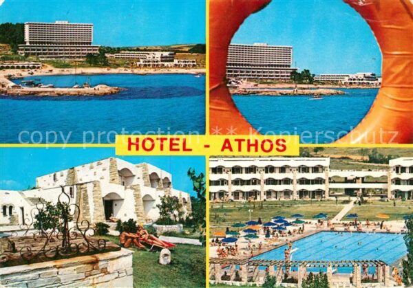 Athos Chalkidiki Makedonien Hotel Athos Swimming Pool Strand