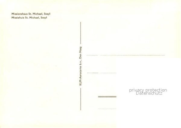Steyl Niederlande Missionshaus St Michael Fliegeraufnahme – Bild 2