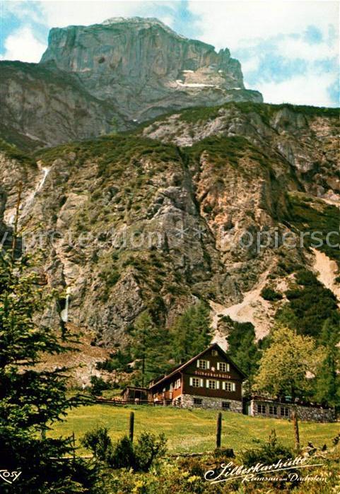 Ramsau Dachstein Steiermark Silberkarhütte mit Wasserspitze Silberk