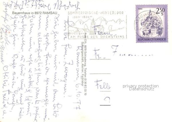 Ramsau Berchtesgaden Bauernhaus Viehweide Kühe – Bild 2