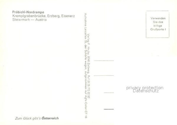Erzberg Steiermark Eisenerz Präbichl Nordrampe Kremplgrabe – Bild 2