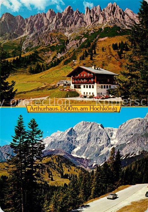 Muehlbach Hochkoenig Arthurhaus Berggaststätte Gebirgspanora