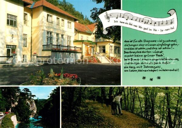 Baden Wien Erholungsheim des Kriegsopfer- und Behi