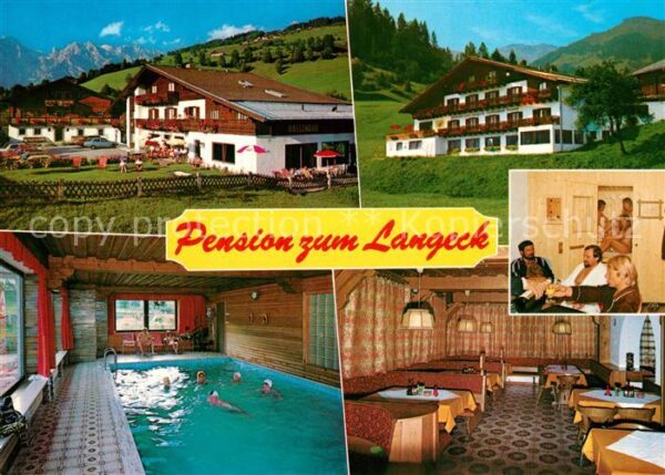 Maria Alm Steinernen Meer Pension Appartementhaus zum Langeck Hal