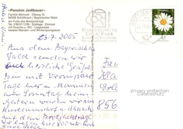 Schoellnach Pension Jodlbauer Bayerischer Wald – Bild 2