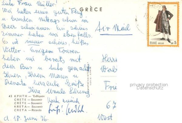 Kriti Landkarte Insel Motive Landesinneres Ha – Bild 2