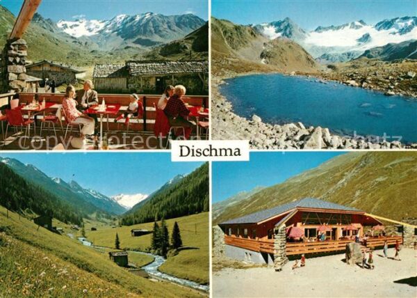 Davos GR Berghaus Dürrboden Dischmatal Bergsee P