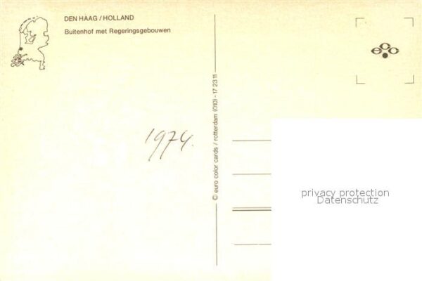 Den Haag Buitenhof met Regeringsgebouwen Regieru – Bild 2
