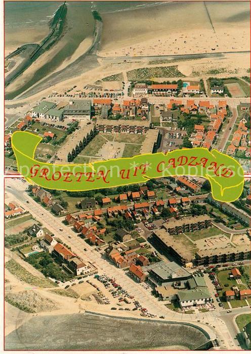 Cadzand Fliegeraufnahme