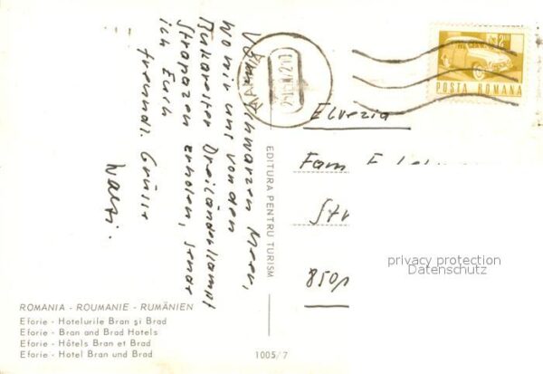 Eforie Hotelurile Bran si Brad Denkmal – Bild 2