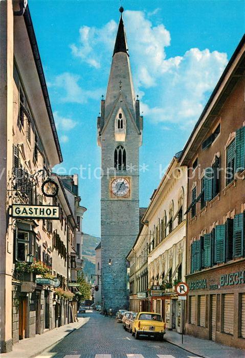 Brixen Suedtirol Weisser Turm Innenstadt Gasthof