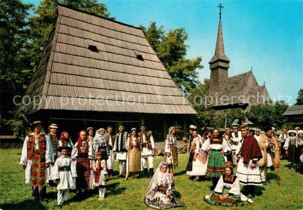 Bucuresti Dansatori la Muzeul Satului Tänzer im D