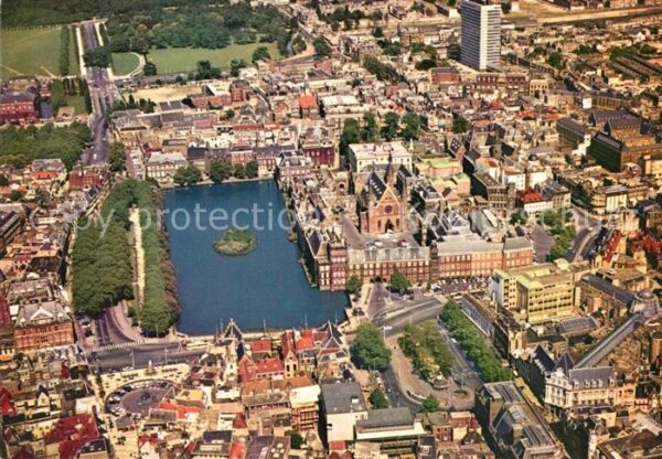 Den Haag Centrum met Hofvijver Ridderzaal en Par