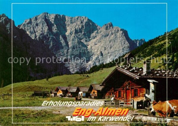 Eng Hinterriss Tirol Erholungsparadies Eng Almen im Karwende