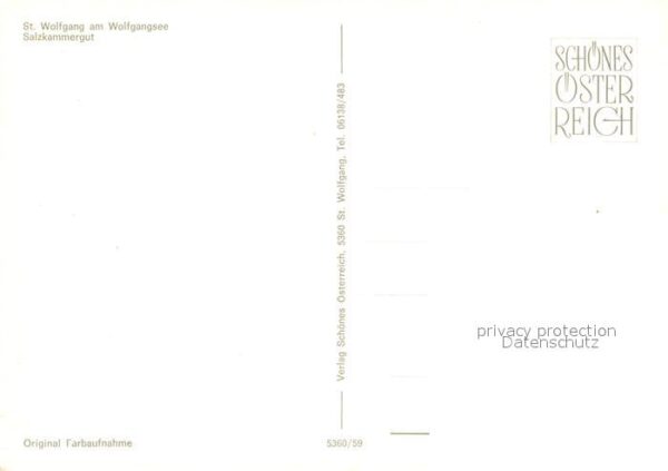 St Wolfgang Salzkammergut Erholungsort am Wolfgangsee Fliegeraufn – Bild 2
