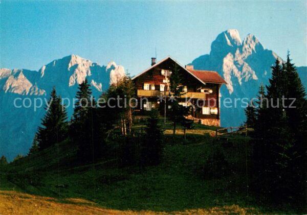 Moedlingerhuette Berghütte gegen Sparafeld Reichenstein