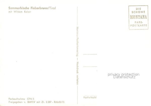 Fieberbrunn Tirol Panorama mit Wildem Kaiser Kaisergebirg – Bild 2