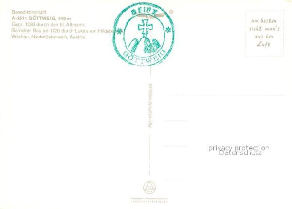 Furth Goettweig Benediktinerstift Göttweig Fliegeraufna – Bild 2