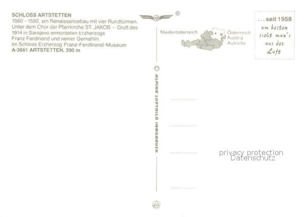 Artstetten-Poebring Fliegeraufnahme Schloss – Bild 2