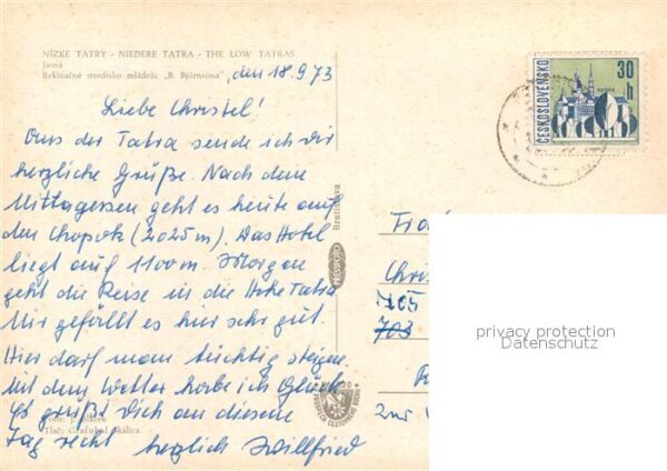 Nizke Tatry B. Bjornsona – Bild 2