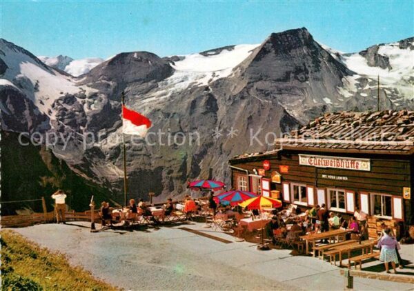 Grossglockner Hochalpenstrasse Edelweisshütte Hohe Do