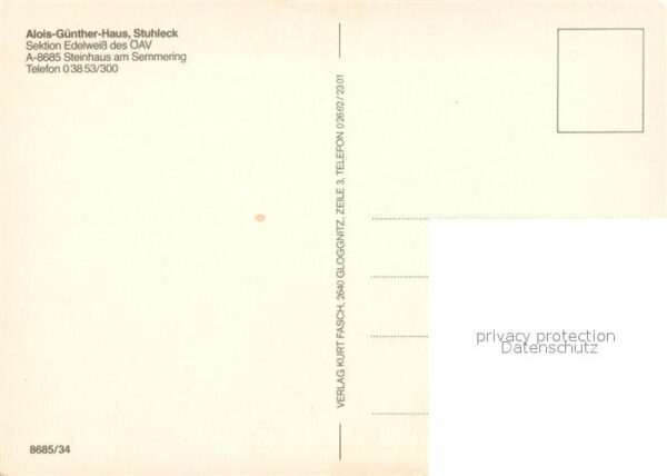Alois-Guenther-Haus Stuhleck – Bild 2