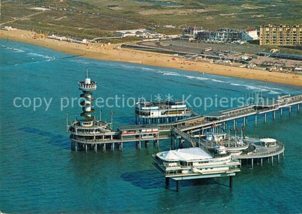 Scheveningen Luchtopname Pier Fliegeraufnahme