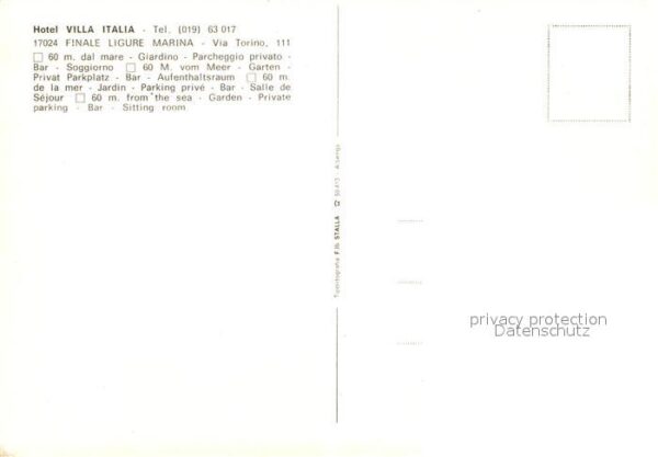 Finale Ligure Hotel Villa Italia – Bild 2