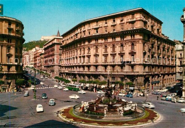 Napoli Neapel Piazza della Borsa