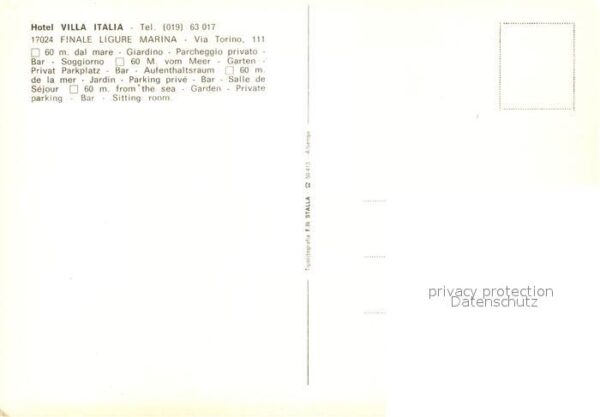 Finale Ligure Hotel Villa Italia – Bild 2