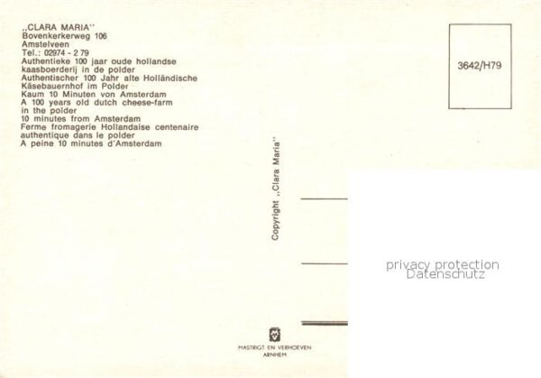 Amstelveen Clara Maria Käsebauernhof im Polder – Bild 2