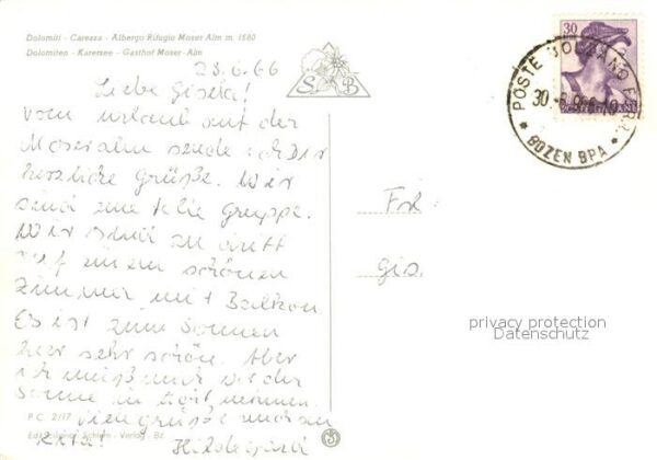 Carezza Albergo Rifugio Moser Alm Karersee – Bild 2