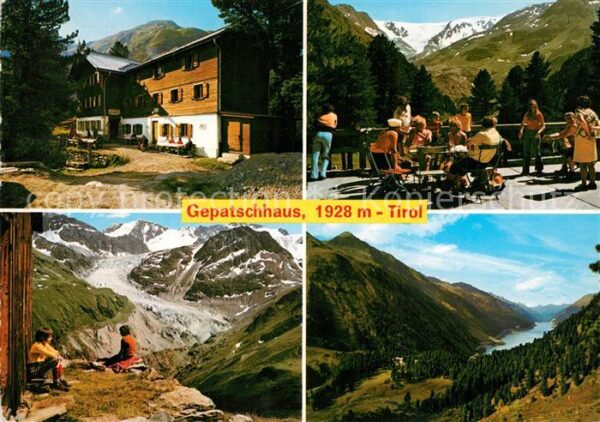 Gepatschhaus Kaunertalstausee Fluchtkogel Ehrichspit