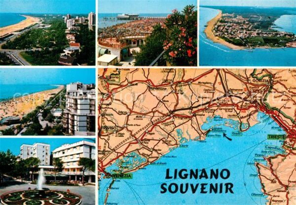 Lignano Landkarte