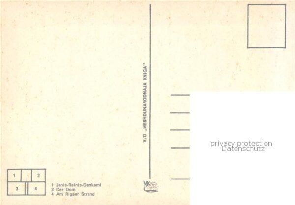 Riga Lettland Janis-Rainis-Denkmal Dom Strand – Bild 2